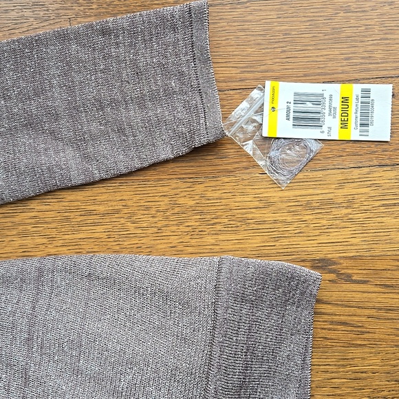 INC Sparkly Tank inside Open Sweater Taupe Silver threads, Medium NWT Bling - Picture 8 of 10